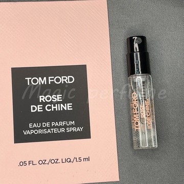 湯姆·福特 中國玫瑰Tom Ford Rose de Chine-2ml香水樣品試用裝 香氛噴霧 旅行香水 小香小樣