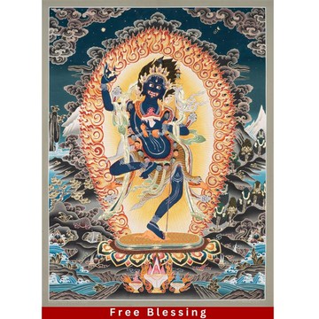 神聖的多傑帕莫唐卡畫  提升您的靈性裝飾