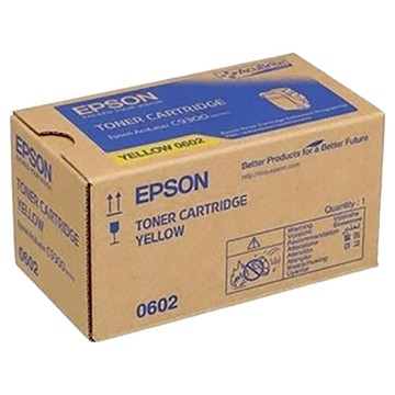 EPSON 原廠高容量碳粉匣 台灣公司貨  黃色  1個