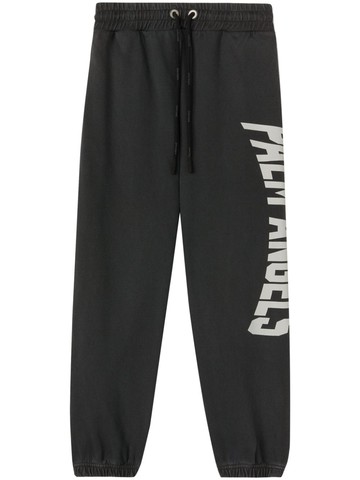 Palm Angels - City washed-effect track pants - men - Cotton - S - Grey