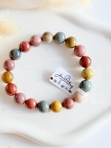 大漠謠系列阿拉善瑪瑙淡水珍珠丨綠度母靈氣丨彌雅原創設計