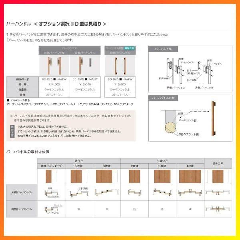 室内引戸 片引戸トイレタイプ アウトセット方式 ラシッサ D パレット 