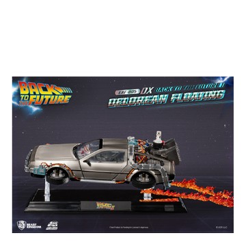 BEAST KINGDOM 回到未來 德羅倫 時光車 豪華磁浮版