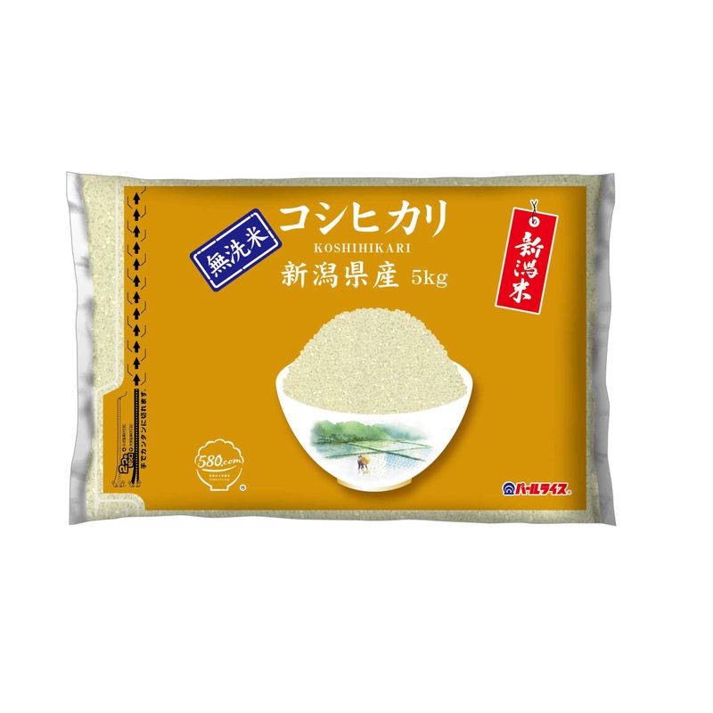 新潟県産 無洗米 コシヒカリ 5kg