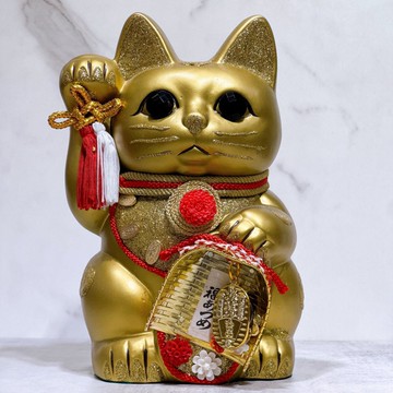 【祥瑞日和】日本花祝招財貓 | 日和運 金 8號