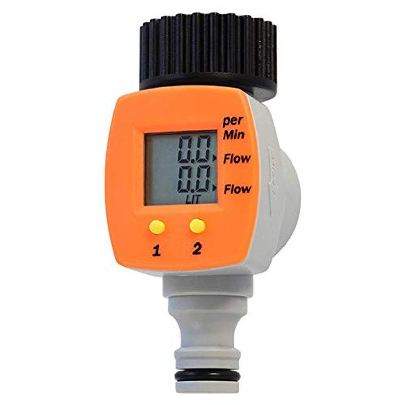 節水流量計 AS-111（瞬時・積算流量表示） (本体+継手セットを購入)-