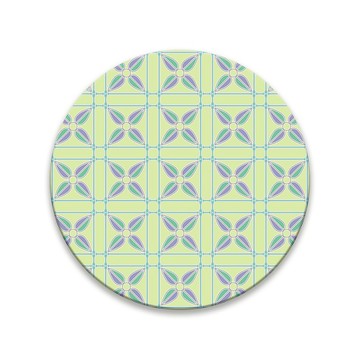 老屋顏 – 日常的鐵窗花杯墊 – 紙風車