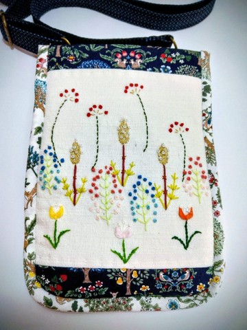 花卉刺繡 手機殼 90