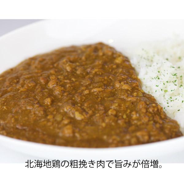 カレー 北海道 北海地鶏キーマカレー 180g×３ 3食セット アウトドア ご当地 限定 ギフト お取り寄せ レトルトカレー キャンプ BBQ