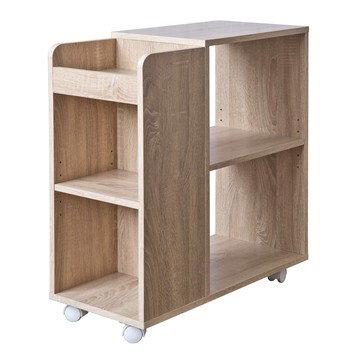 【TZUMii】德爾活動收納櫃-淺橡木