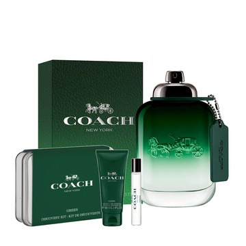 領券最高折$122【COACH】時尚都會男性淡香水100ml(贈旅行組7.5ml+沐浴精30ml.附紙袋)