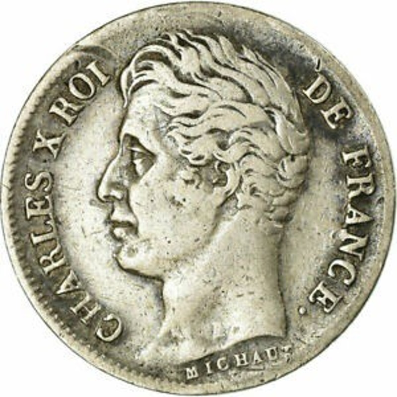 アンティークコイン [#485766] Coin, France, Charles X, 1/2 Franc