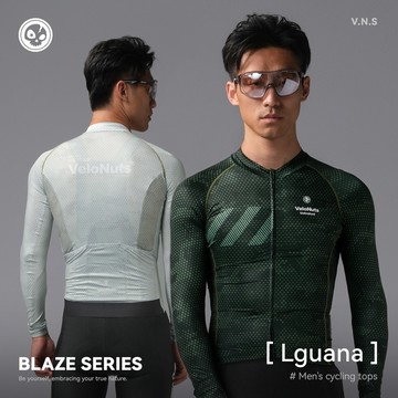 [VNS]ROCKBROS 騎行上衣騎行布男士輕便彈力專業防風透氣網眼無縫捲邊騎行裝備