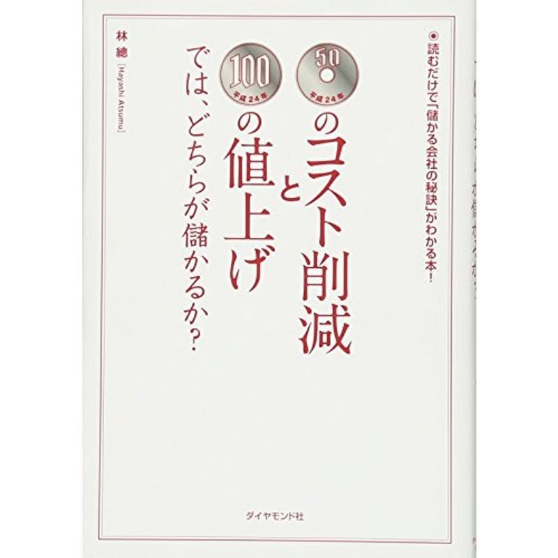 50円のコスト削減と100円の値上げでは、どちらが儲かるか?