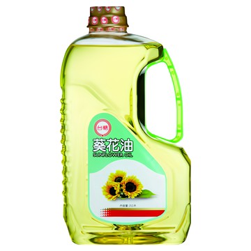 台糖 100％葵花油 非基改 含亞麻酸及次亞麻油酸 不飽和脂肪酸含量80%以上  2L  1瓶
