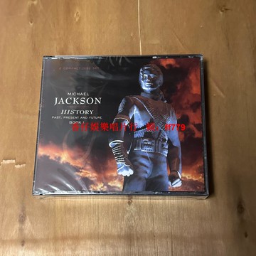 邁克爾杰克遜 History精選 2CD專輯 全新未拆封 經典金曲 Billie Jean Thriller 雙CD厚盒裝 歌詞本 精美寫真 Epic唱片 原裝IFPI碼