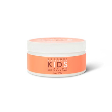 SheaMoisture Kids Coconut & Hibiscus Curl Styling Cream & Detangle for Curl Definition 6 oz