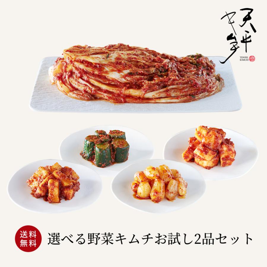 ストア 定番 キムチ 3点 発酵食品 お試しセット850g 1〜2人用 韓国キムチ ギフト