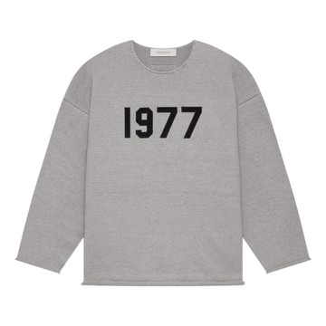 Fear of God Essentials SS22 Raw edge Top 1977 'Dark Oatmeal'