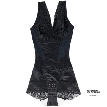 連身塑身衣收腹提臀減肚子束身衣女夏季超薄款美體內衣【聚物優品】