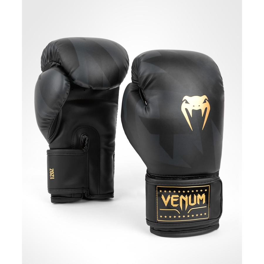 VENUM [ヴェヌム] ボクシンググローブ レザー（黒/ゴールド）／ Razor Boxing Gloves - Black/Gold |  LINEショッピング