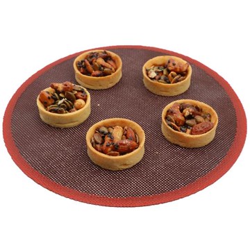 德國硅膠制家用空氣炸鍋網墊硅膠不沾墊披薩面包撻家用高溫烘焙墊