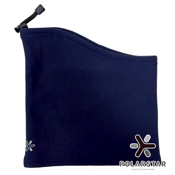 【PolarStar】多功能保暖脖圍『深藍』P25619 戶外 露營 登山 健行 運動 冬季 抗風 保暖 圍巾
