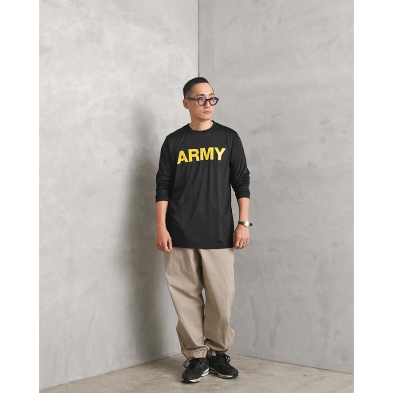 SOFFE ソフィー 8856A U.S.ARMY 長袖 トレーニングTシャツ 長袖