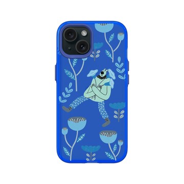 iPhone 15 Clear 激光藍 - 包大山 Baozi - 花花