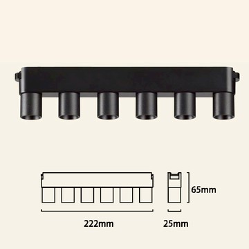 【編織軌道】3凸、6凸、9凸杯射燈(黑)) F05-CT16-3TM-BK、CT16-6TM-BK、CT16-9TM-BK