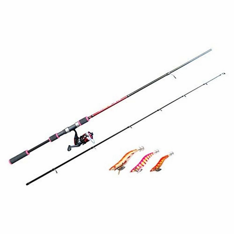 Runa Hisano ルナヒサノ エギングセット エギングロッド リール エギ3個セット 7 6ft アオリイカ コウイカ イカ釣り 初 通販 Lineポイント最大0 5 Get Lineショッピング