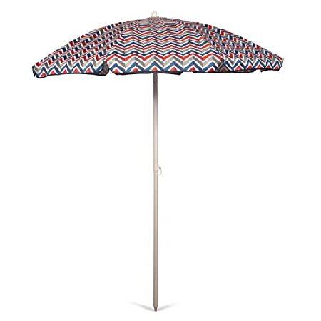 Picnic Time Outdoor Canopy Sunshade Umbrella 5.5', Vibe Collection