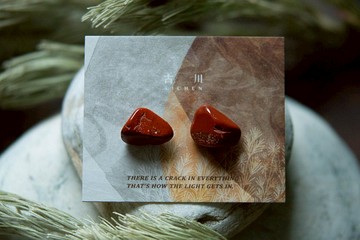 CRACK | 礦物系耳環 |  EARRINGS