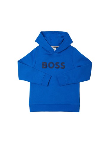 Brushed Cotton Blend Hoodie