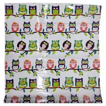 無膠靜電隔熱防窺窗貼 90x300公分  貓頭鷹 白色  1件