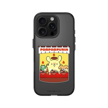 iPhone 16 Pro Clear (相機按鈕) 酷墨灰 - 三麗鷗-布丁狗30週年 PomPomPurin (30th Anniversary) - 辣翻天