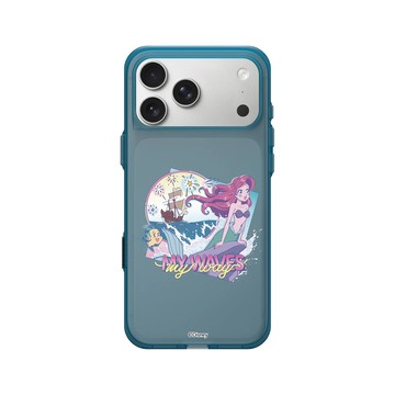 iPhone 17 Pro Max Clear (相機按鈕) 夜幕藍 - 迪士尼-公主系列 Disney Princess - 日系愛麗兒