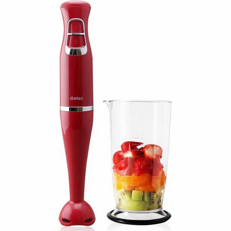 Dretec ドリテック ハンドブレンダー フードプロセッサー ミキサー マルチブレンダー 離乳食 調理 時短 スムージーメーカー おしゃれ Hm 通販 Lineポイント最大get Lineショッピング