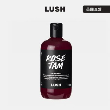 【LUSH 嵐舒】Rose Jam 玫瑰果醬沐浴露 1kg(花香/玫瑰/檸檬/香草)