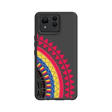 Zenfone 11 Ultra SolidSuit 黑 - 花生騷 WasangShow - 虹彩布裙