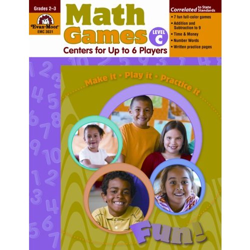 Math Games Level C: Centers for Up to Players