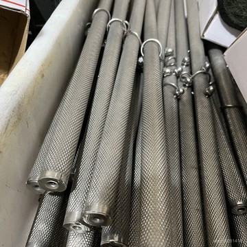 不銹鋼鸚鵡站桿磨砂站棍磨嘴磨爪站棒鸚鵡棒站架桿子站桿(可定製)