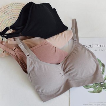 塞德納莫代爾運動文胸無鋼圈細肩帶可調節美背防走光裹胸抹胸內衣