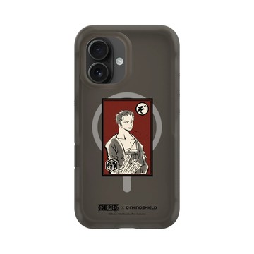 iPhone 16 AirX 本質黑 - 航海王 One Piece - 角色畫框系列-索隆