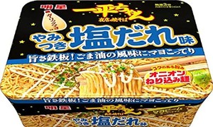 明星 一平ちゃん夜店の焼そば やみつき塩だれ味 130G ×12個