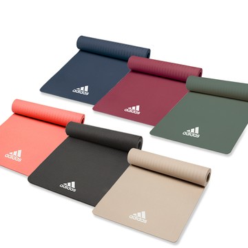 adidas 輕量波紋瑜珈墊-8mm