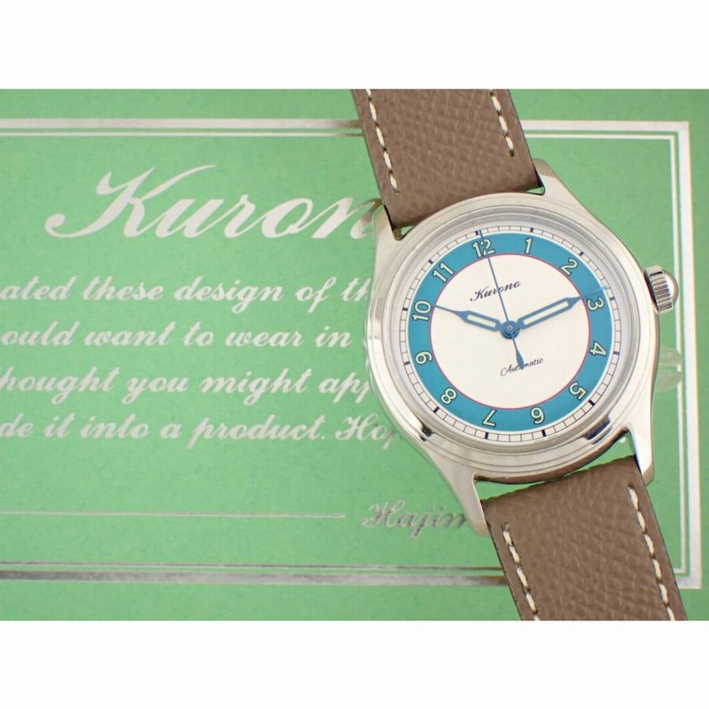 クロノトウキョウ クロノブンキョウトウキョウ 34mm ホワイトブルー CS034C 中古美品 | LINEブランドカタログ