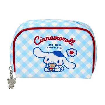 Sanrio 三麗鷗 大耳狗與小熊玩偶系列 皮質拉鍊化妝包 收納包 大耳狗 164267