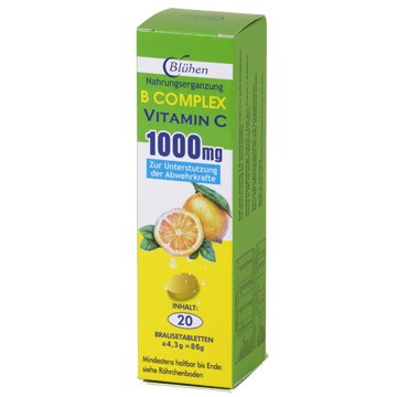 貝斯特 速補美B+C發泡錠(20錠/瓶)