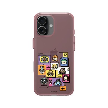 iPhone 17 Clear (相機按鈕) 晶醺玫 - 航海王 One Piece - 未來島蛋頭篇 - Q版大集合